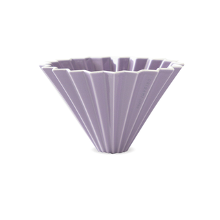 Origami dripper ceramic M - matt blue