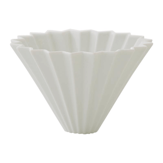 Origami dripper ceramic M - matt blue
