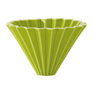 Origami dripper ceramic M - matt blue