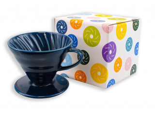 Dripper Hario V60-02 - ceramic black + 40 filters