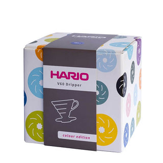 Dripper Hario V60-02 - ceramic black + 40 filters