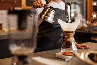 Chemex paper filters 6-10 cups - squared - bleached