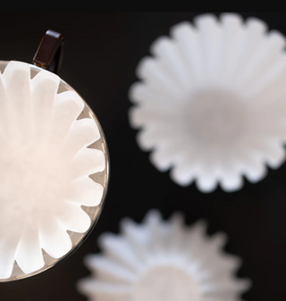 Paper filters Kalita Wave 185 - bleached - 100 pcs