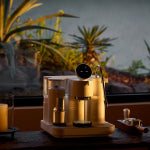 Meraki Espresso Machine - Smart espresso coffee maker with digital display - white