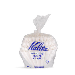 Paper filters Kalita Wave 185 - bleached - 100 pcs