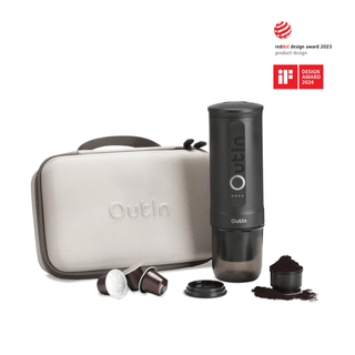 Outin Nano Portable Espresso Machine Set – Space Grey